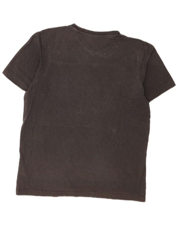 Tricou grafic Adidas pentru bărbați Top mediu negru bumbac