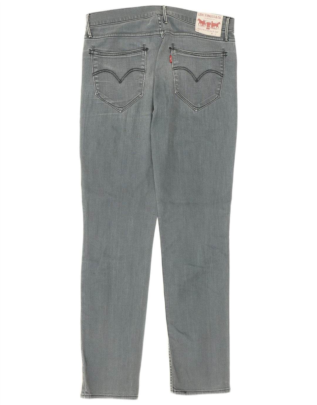 Blugi slim pentru bărbați Levi's W33 L34 bumbac gri