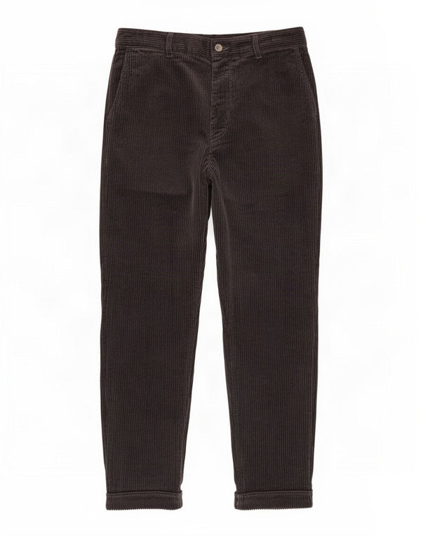 Benetton Mens Slim Corduroy Trousers IT 46 Small W34 L26 Grey Cotton