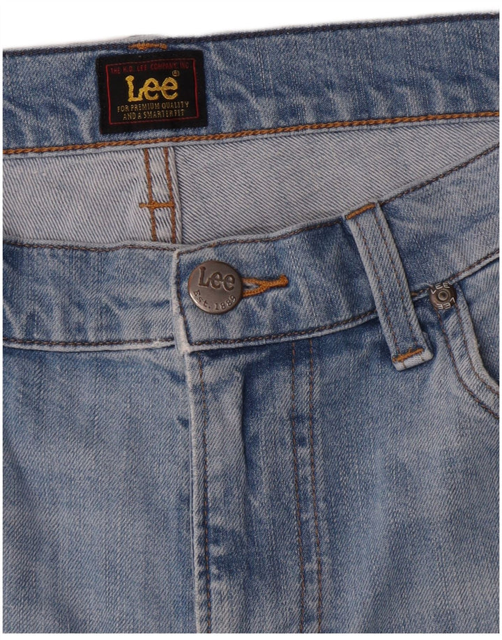 Pantaloni scurți din blugi pentru bărbați Lee W30, albastru mediu