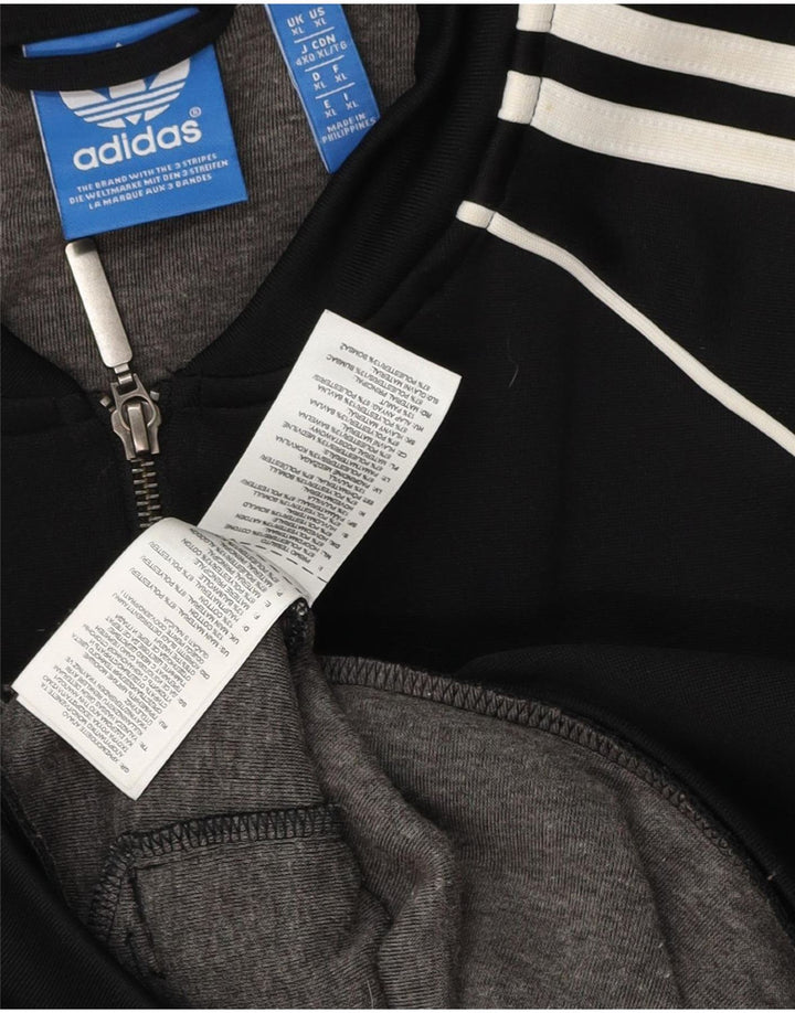 Jachetă de trening pentru bărbați Adidas XL, poliester negru