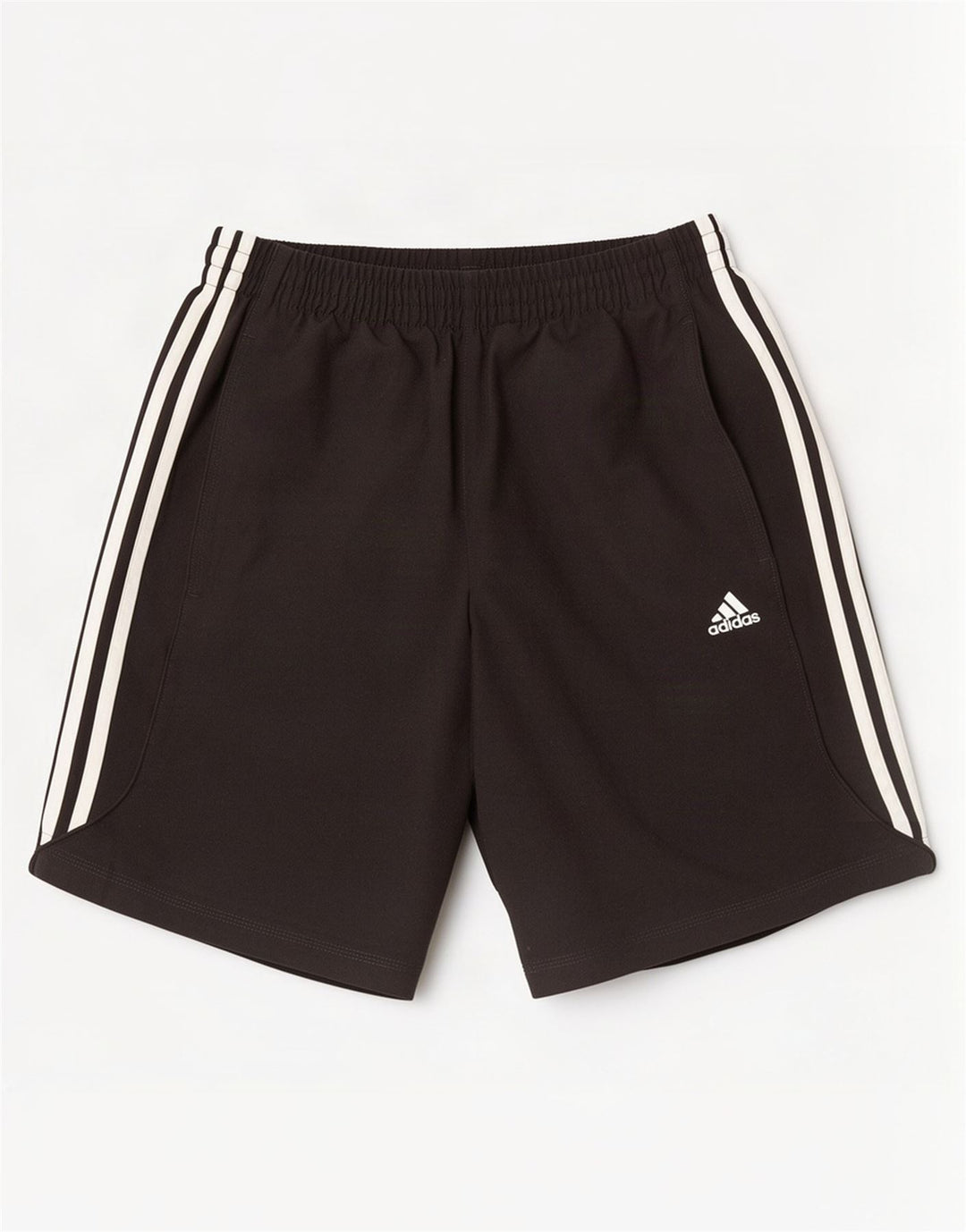 Pantaloni scurți Adidas Climalite Sport pentru bărbați, poliester negru mic
