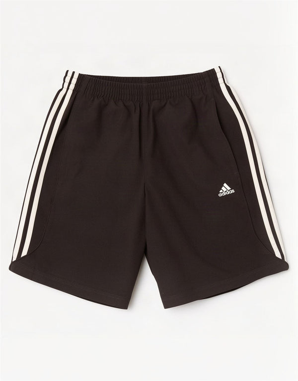 Pantaloni scurți Adidas Climalite Sport pentru bărbați, poliester negru mic