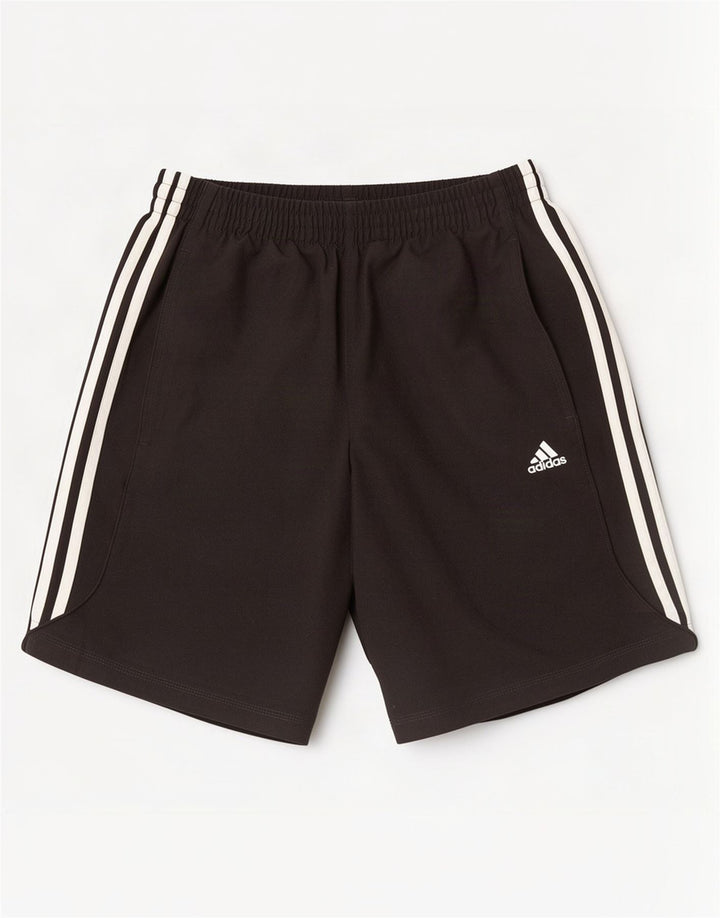 Pantaloni scurți Adidas Climalite Sport pentru bărbați, poliester negru mic