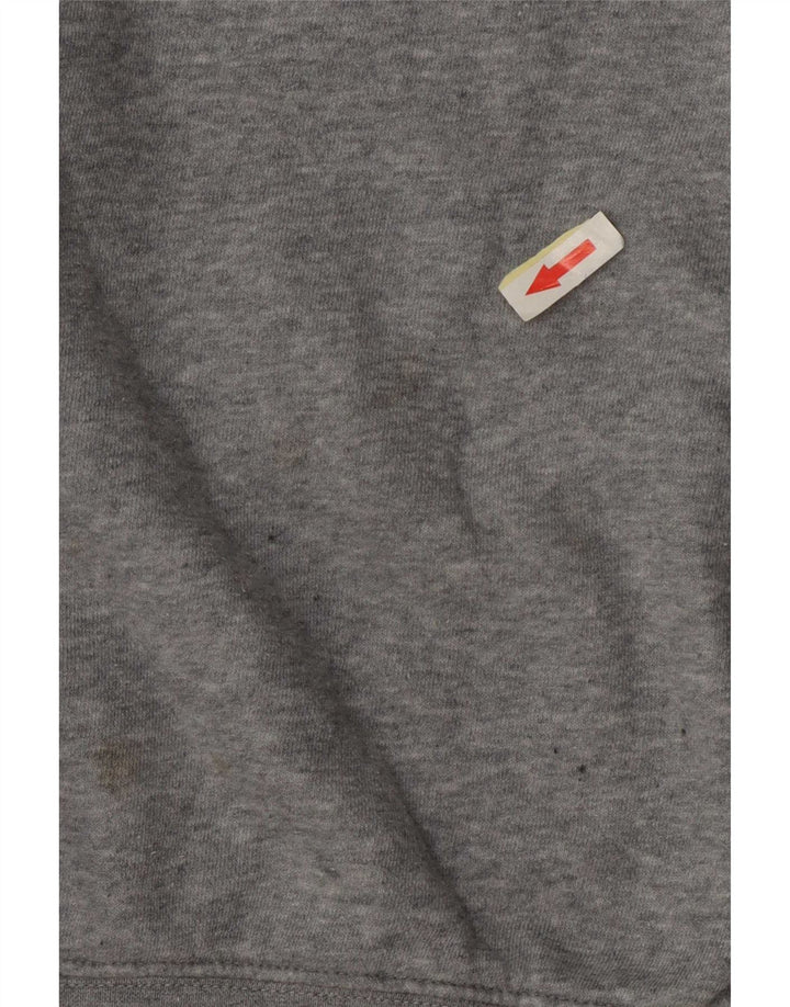 Pulover de hanorac supradimensionat pentru femei Nike UK 14 Medium Gri Flecked