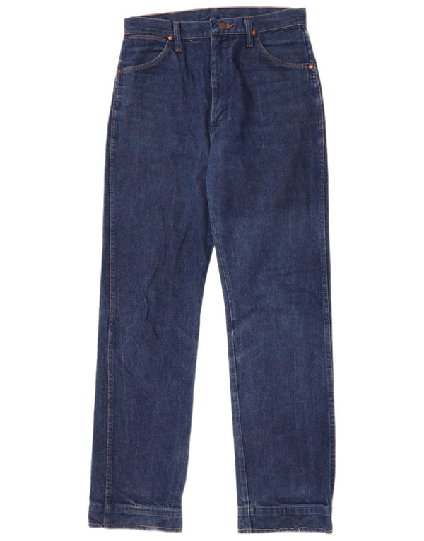 Blugi drepti pentru bărbați Wrangler W30 L33 albastru