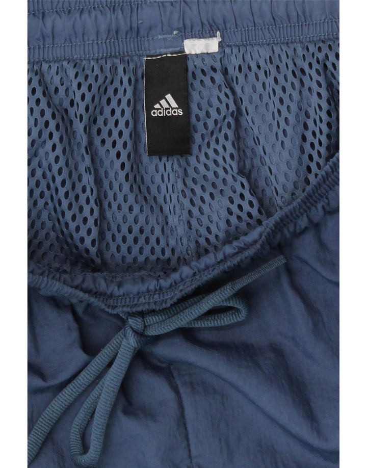 Pantaloni de trening pentru bărbați Adidas Pantaloni de jogging, albastru mediu, poliester Sport