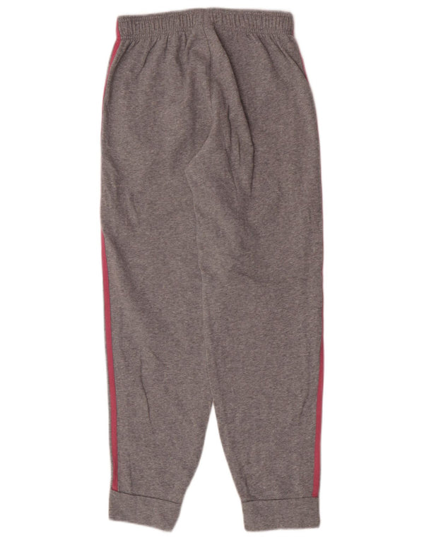 Pantaloni de trening Adidas Fete Joggeri 13-14 Ani Bumbac cu pete gri
