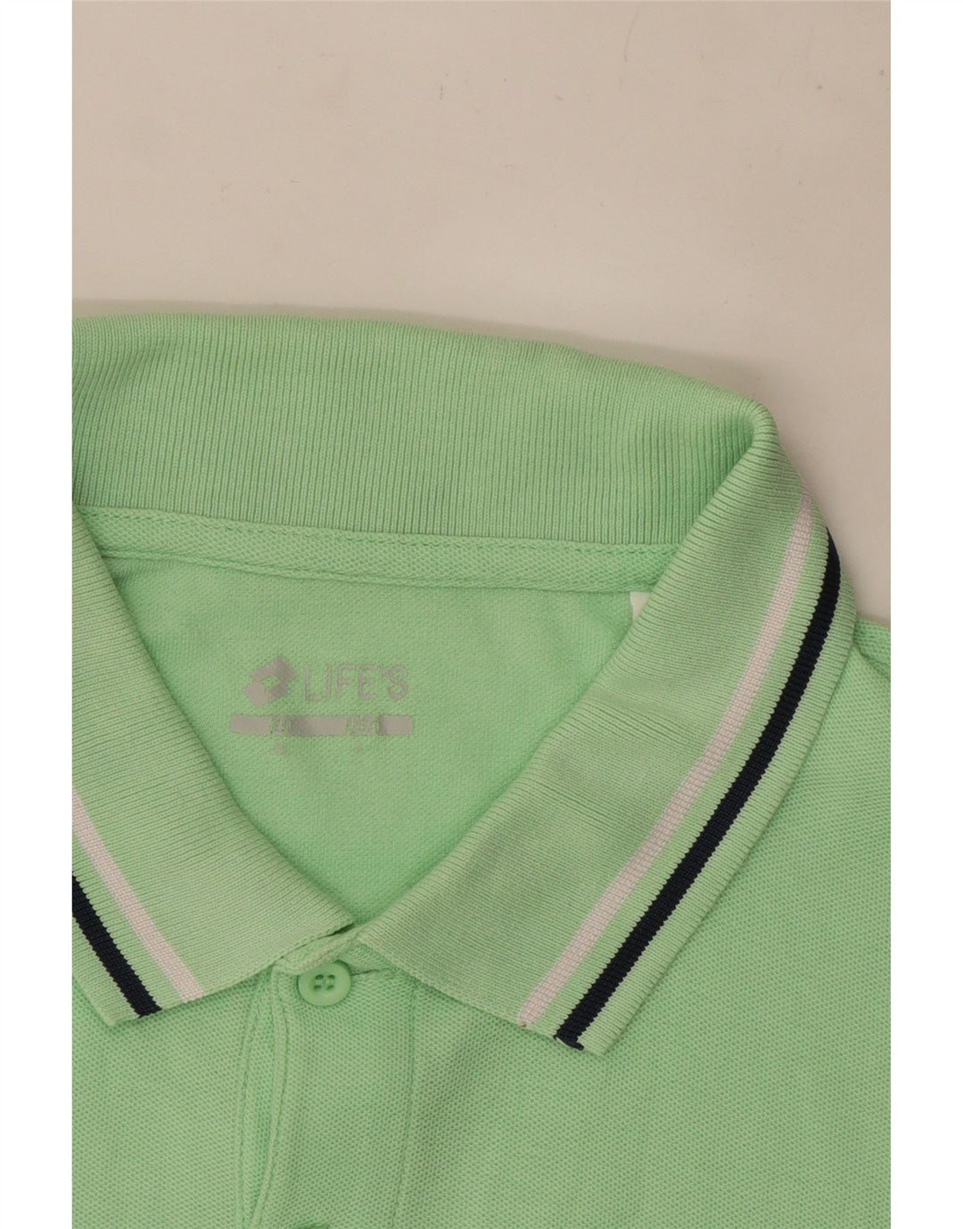 Tricou polo pentru bărbați Lotto, bumbac verde mare