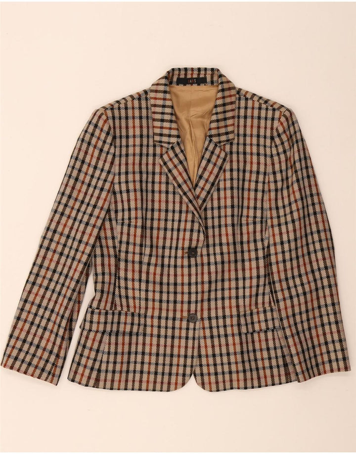 Jachetă blazer pentru femei DAKS cu 2 nasturi UK 14 Medium, multicoloră