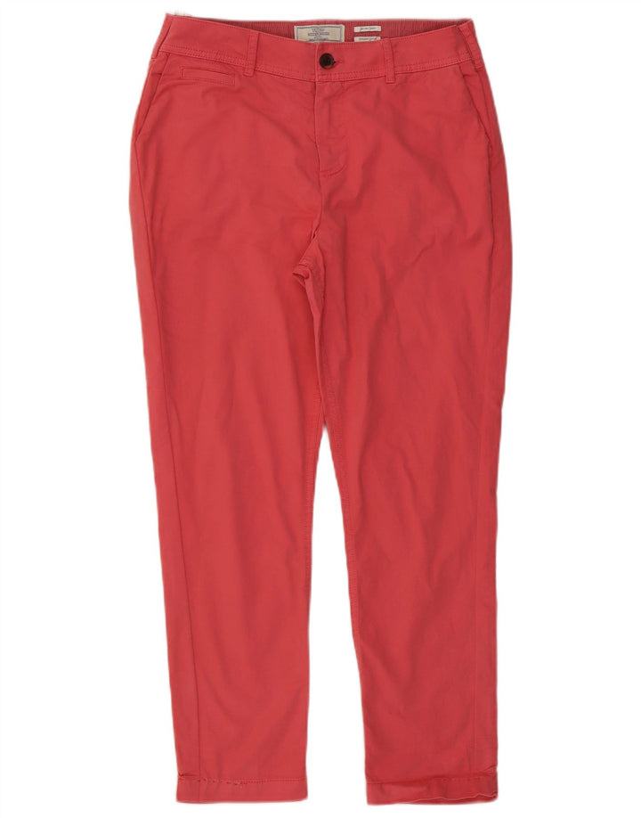 Pantaloni chino slim Devon Fat Face pentru femei L30 L26 roșii