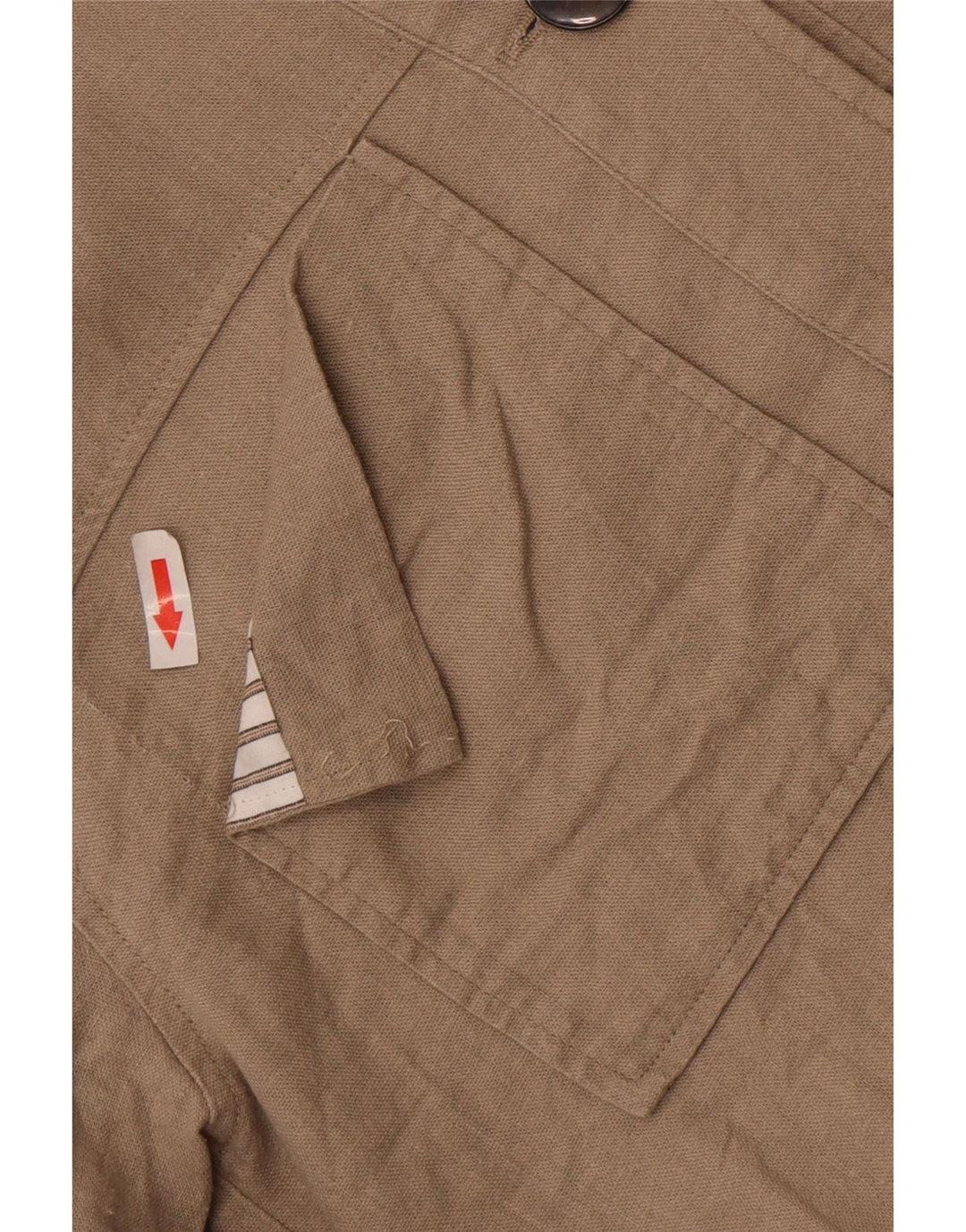 Jachetă Bomber oversized pentru femei Zara UK 10 Mic Bej In