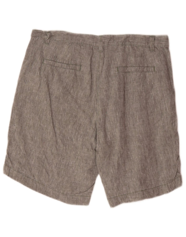Pantaloni scurti chino cu talie înaltă pentru femei Dack's EU 44 XL W34 Gri in