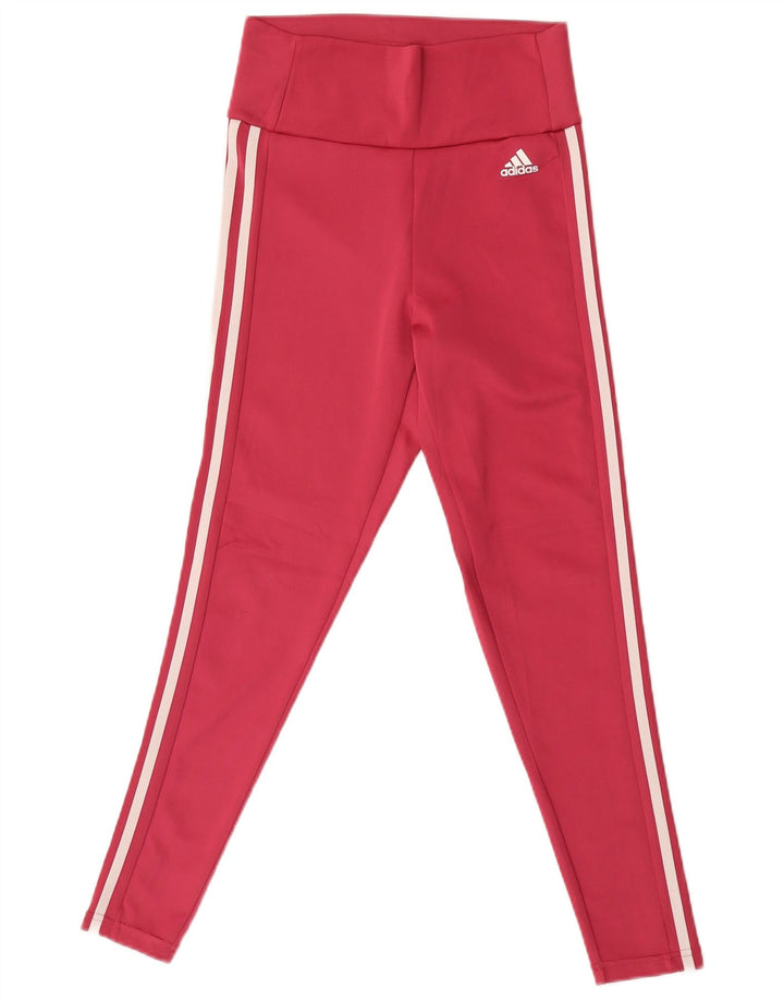 Leggings Aeroready pentru femei Adidas UK 8/10 Poliester roz mic