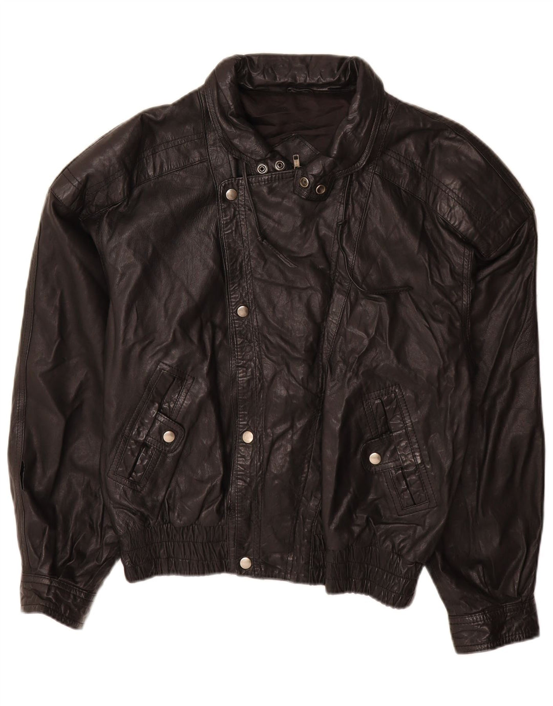 Geacă de piele pentru bărbați Yukon Trail IT 50 Large Black