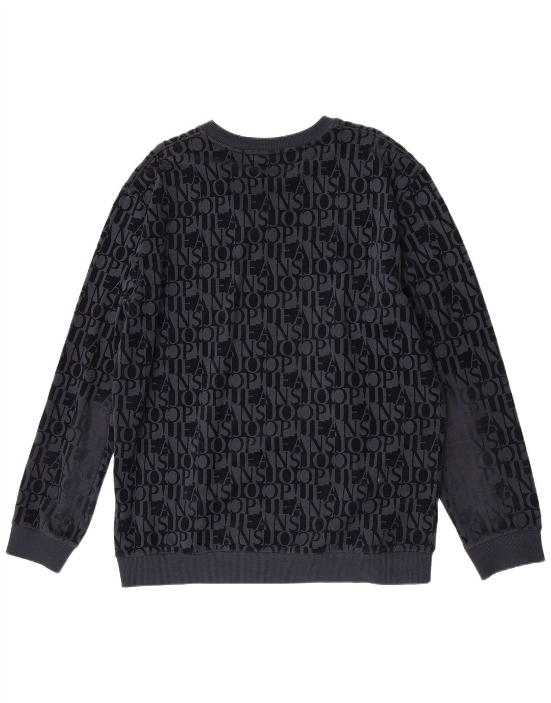 Pulover cu grafică Joop pentru bărbați, bumbac bleumarin 2XL