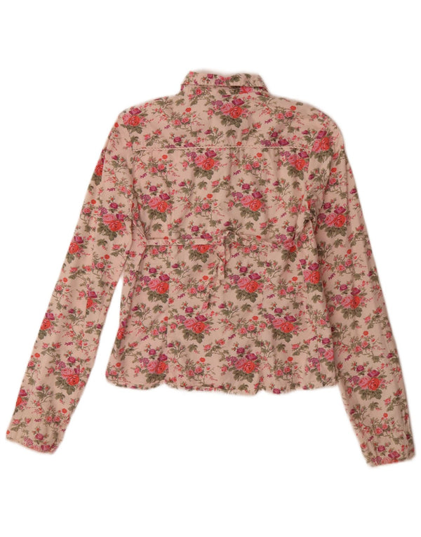 Cămașă Benetton Fete 11-12 Ani XL Roz Bumbac Floral