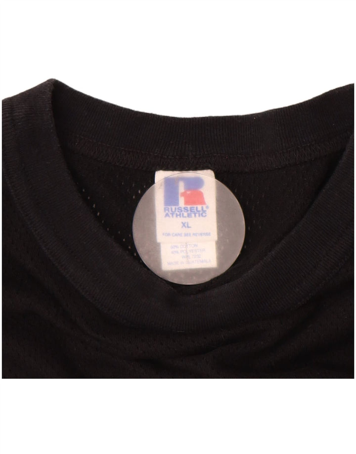 RUSSELL ATHLETIC Tricou pentru bărbați Top XL Bumbac negru