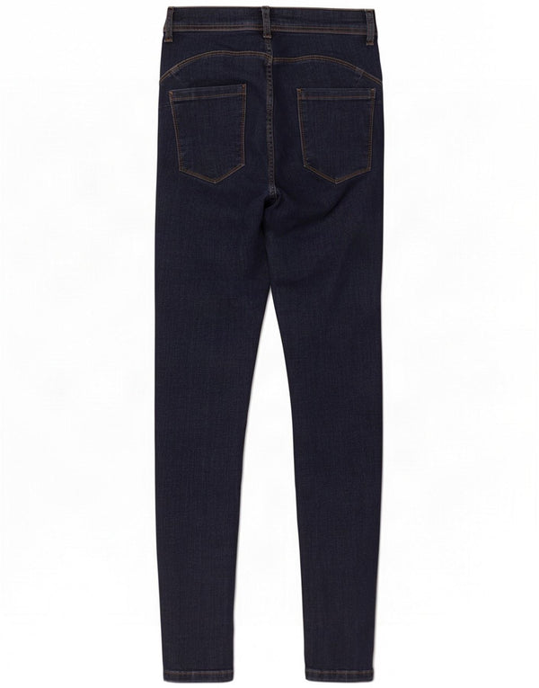 Lipsy Blugi skinny pentru femei UK 12 Medium W26 L29 Bleumarin Bumbac