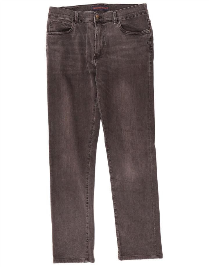 Trussardi blugi slim pentru bărbați W33 L31 gri
