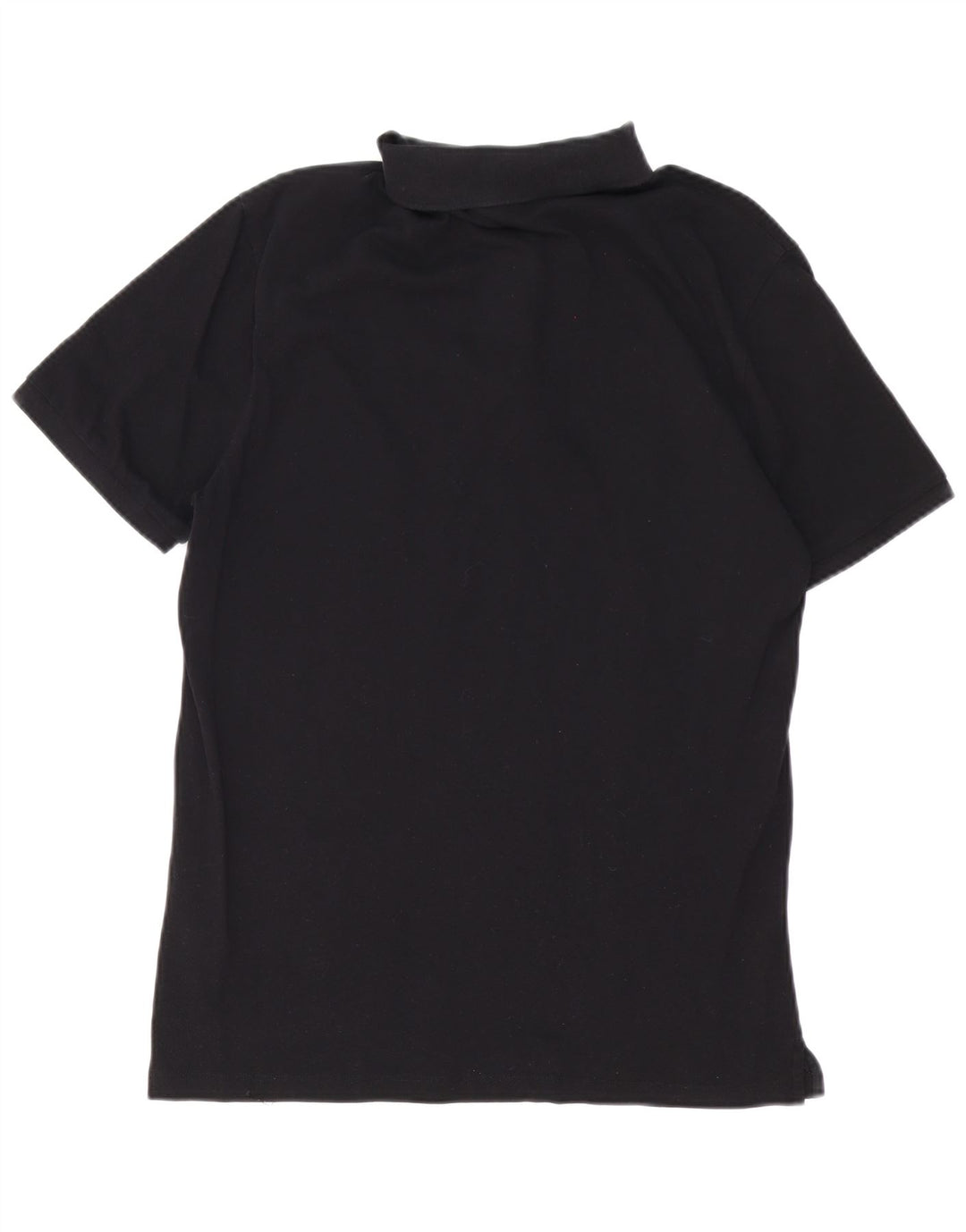 Cămașă polo Hugo Boss pentru bărbați, bumbac negru mediu
