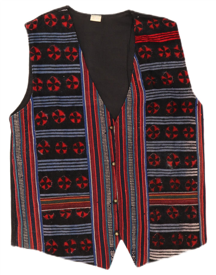 Vestă pentru bărbați VINTAGE, lână Fair Isle, multicoloră, medie