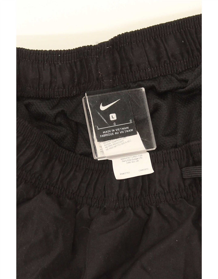Pantaloni scurți sport Nike Dri Fit Graphic pentru bărbați, mari, negru, poliester