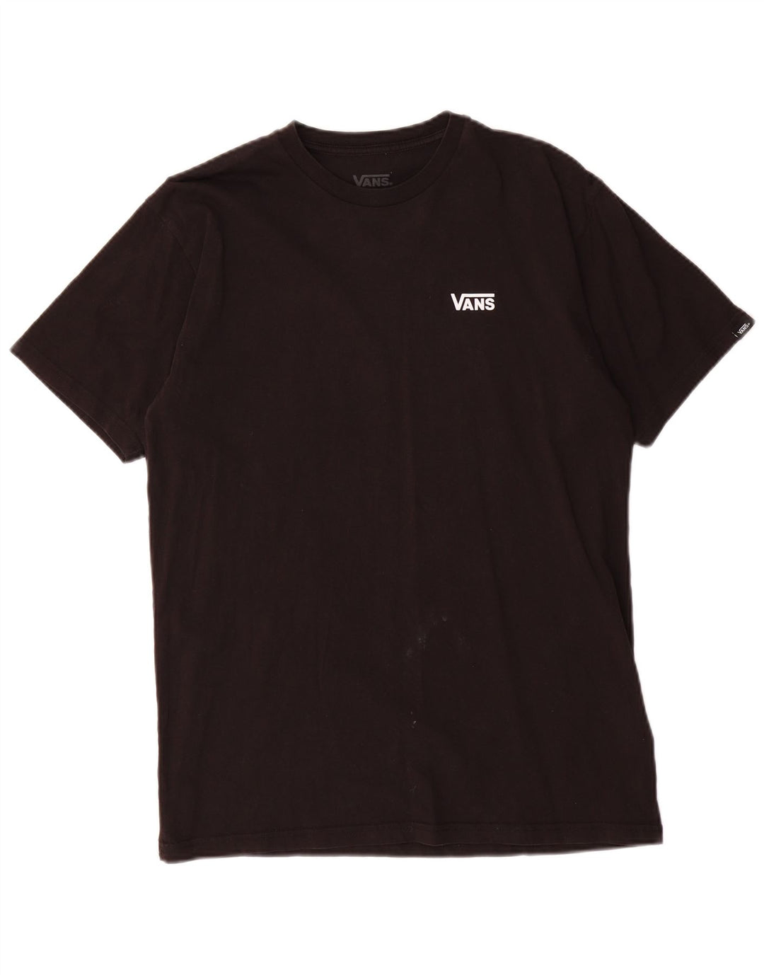Tricou VANS Classic Fit pentru bărbați Top mediu din bumbac negru