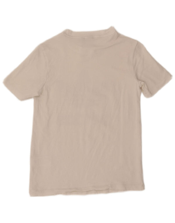 Tricou grafic Adidas pentru femei Top UK 8 Small White Bumbac