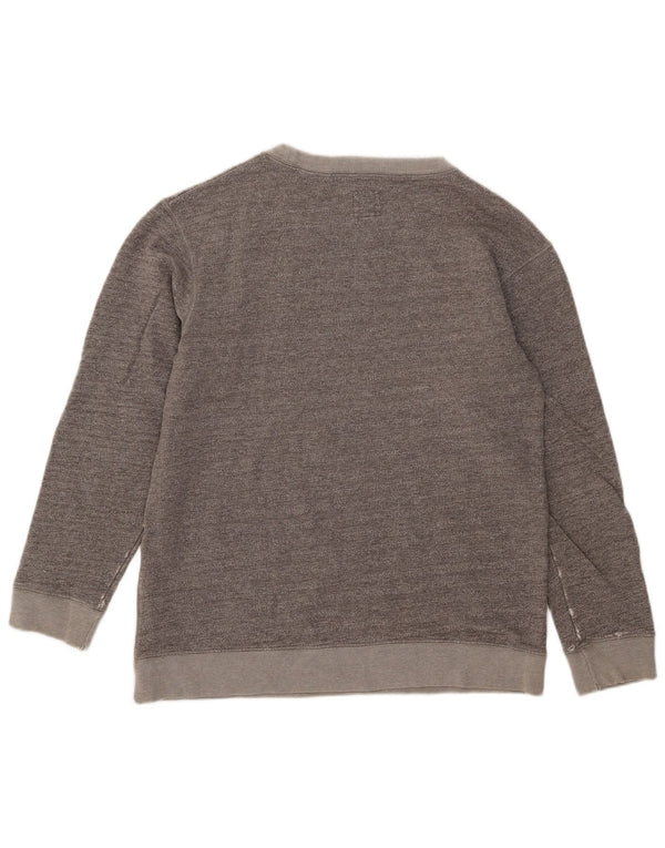 Pulover pentru femei Jack Wills UK 12, bumbac cu pete gri mediu