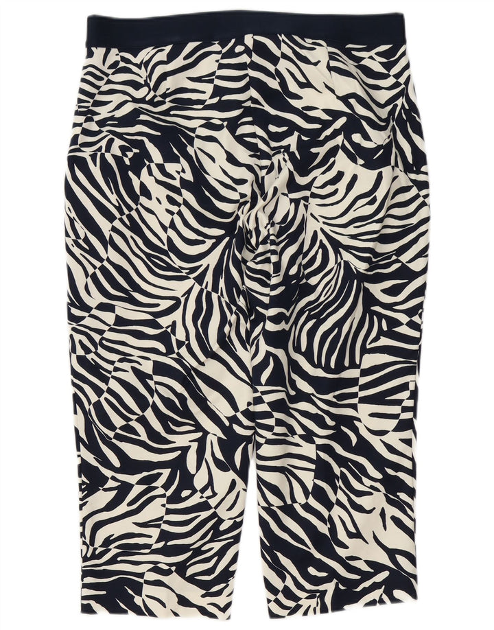 Pantaloni Capri pentru femei Marks & Spencer UK 16 Large W36 L20 Black