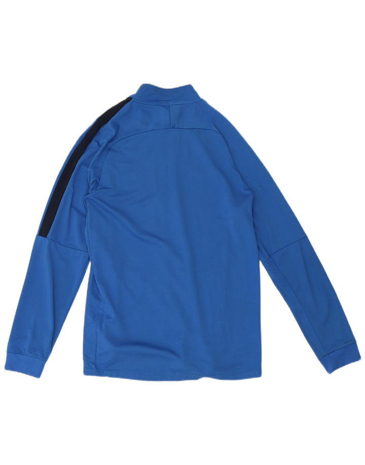 Jachetă de top pentru trening Nike Dri Fit pentru bărbați, mare, albastru, din poliester