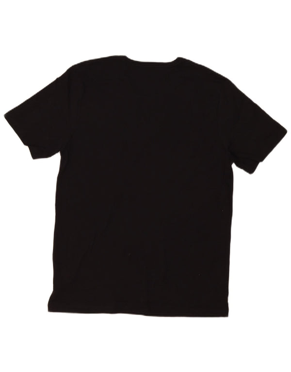 Tricou pentru bărbați Hugo Boss Top mare din bumbac negru
