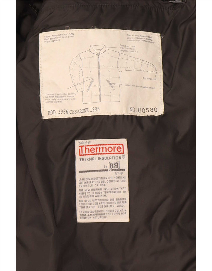 Jachetă căptușită pentru bărbați Alberto Aspesi UK 38 Medium Gri Nylon