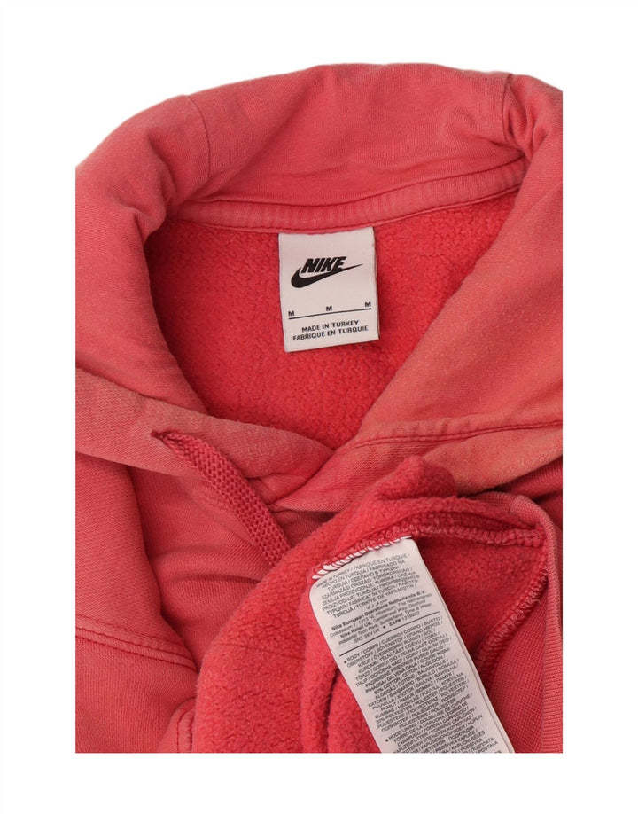 Pulover supradimensionat pentru femei Nike UK 14, bumbac roz mediu