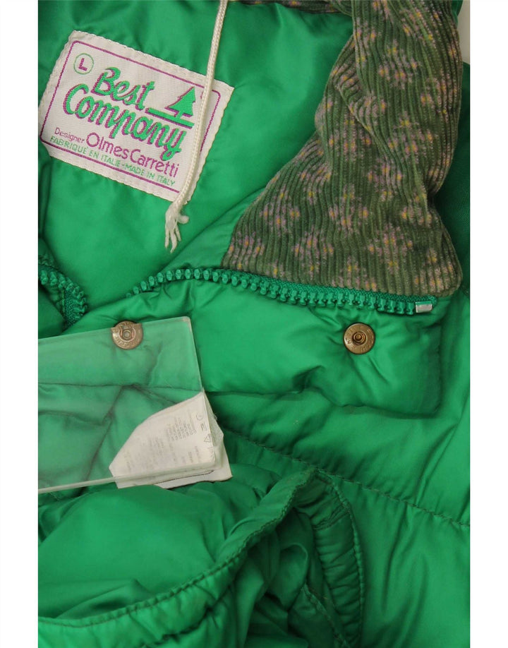 Jachetă căptușită pentru bărbați Best Company UK 40 Large Green