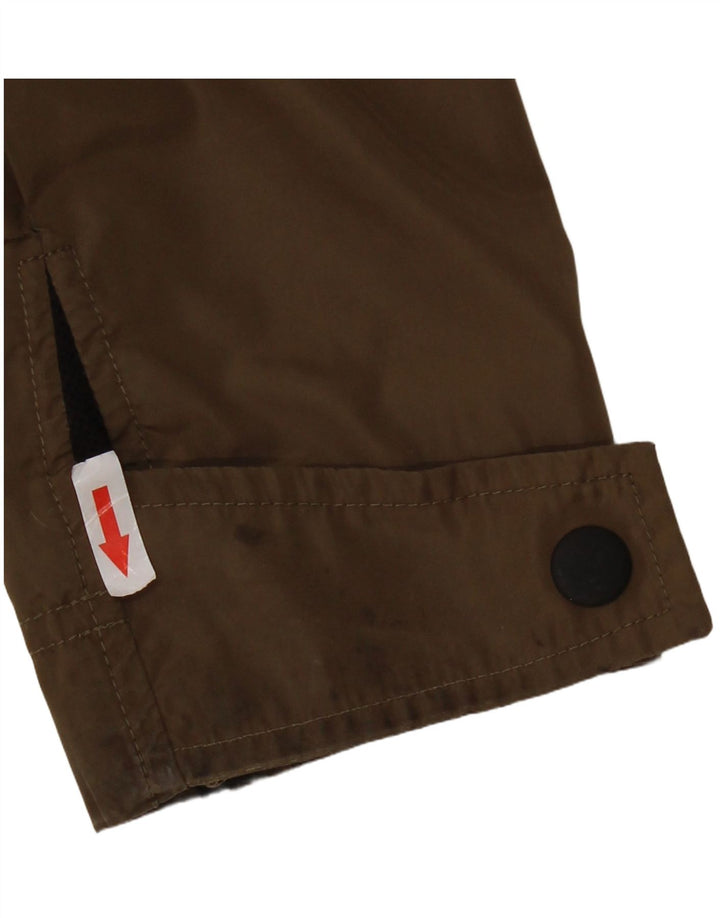 Jachetă de ploaie cu glugă Superdry pentru femei UK 14, mare, kaki, poliester