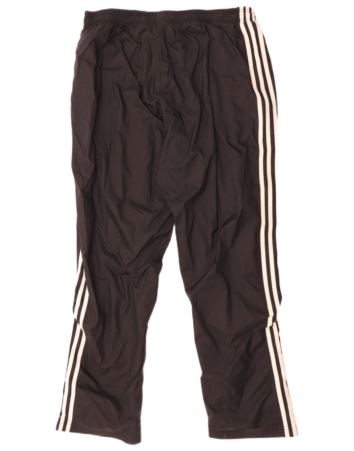 Pantaloni de trening ADIDAS Climalite pentru bărbați, XL, nailon negru