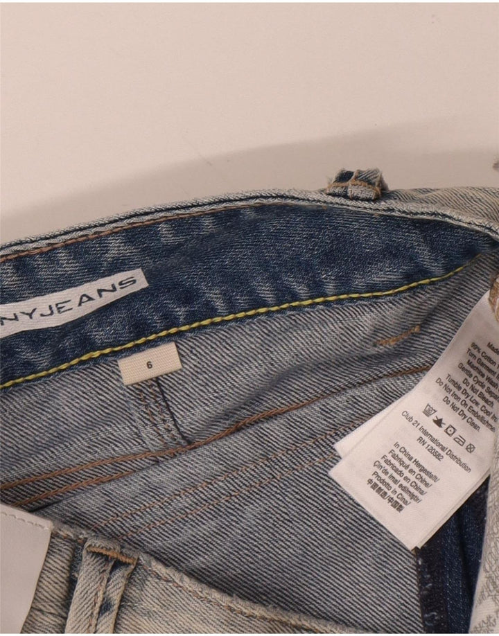 Pantaloni scurți din denim Dkny pentru femei US 6 Medium W32 Bumbac albastru