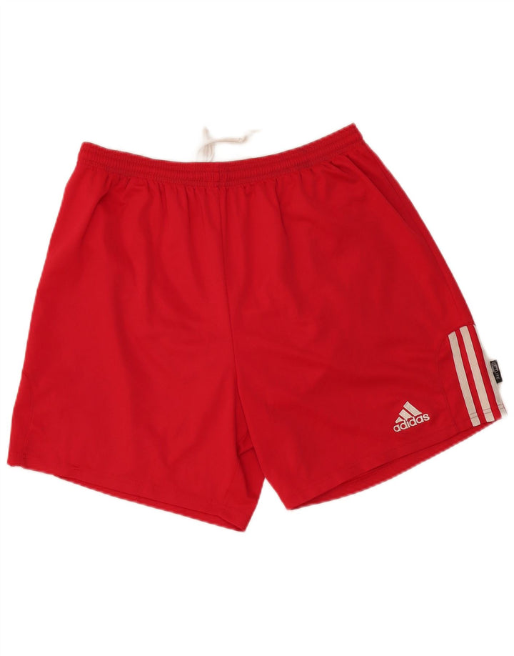 Pantaloni scurți Adidas Climalite Sport pentru bărbați, roșii mari