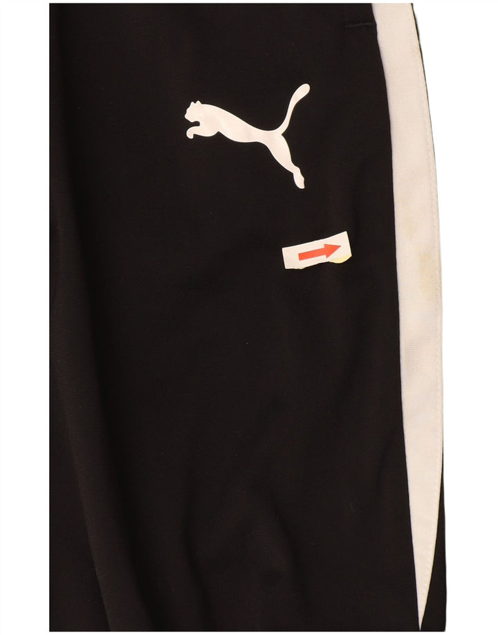 Pantaloni de trening Puma pentru bărbați Joggeri mici, negru, color block