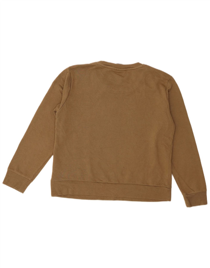 Dkny Pulover cu grafic pentru femei UK 14 Bumbac kaki mediu