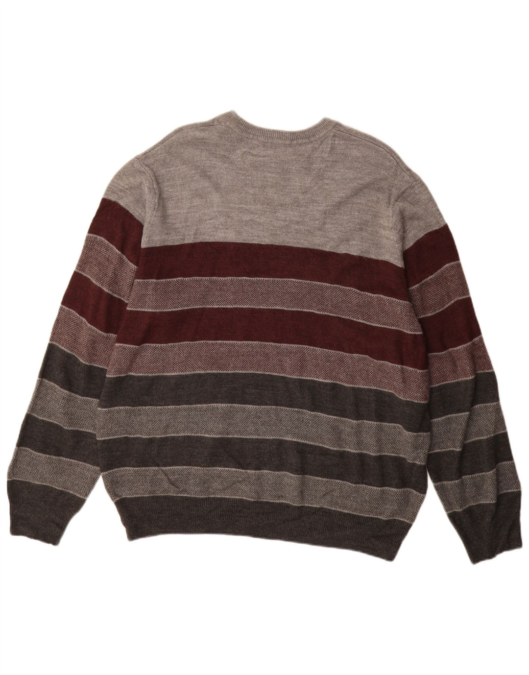 Pulover Dockers pentru bărbați cu decolteu triplu, XL, cu dungi acrilice, multicolore