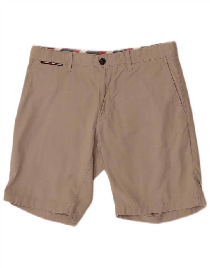 Pantaloni scurți chino pentru bărbați Tommy Hilfiger W32 bumbac mediu bej