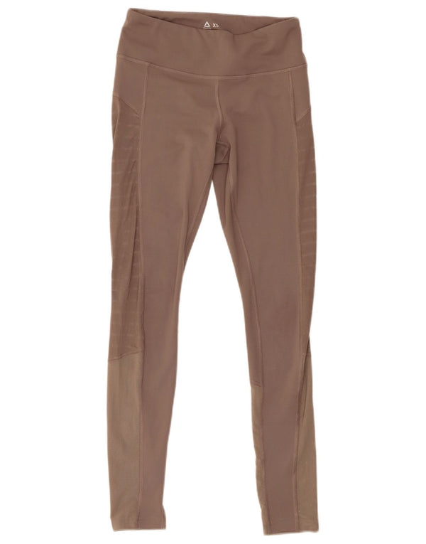 Leggings pentru femei Reebok UK 4/6 XS bej