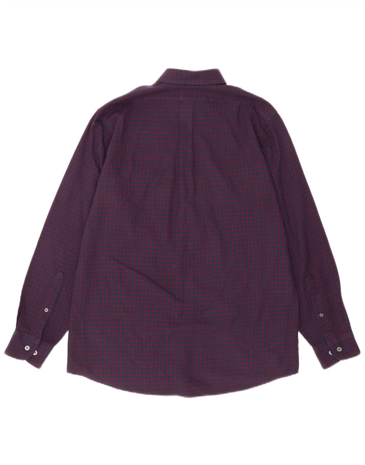 Cămașă pentru bărbați Pringle Poliester Vichy violet mic