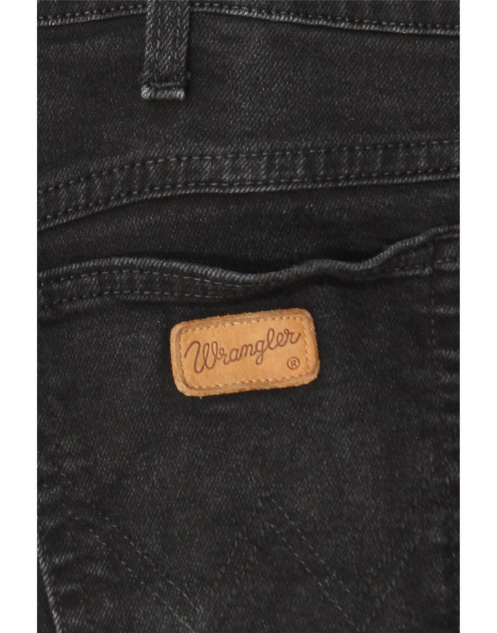 WRANGLER Mens Straight Jeans W38 L28 Black