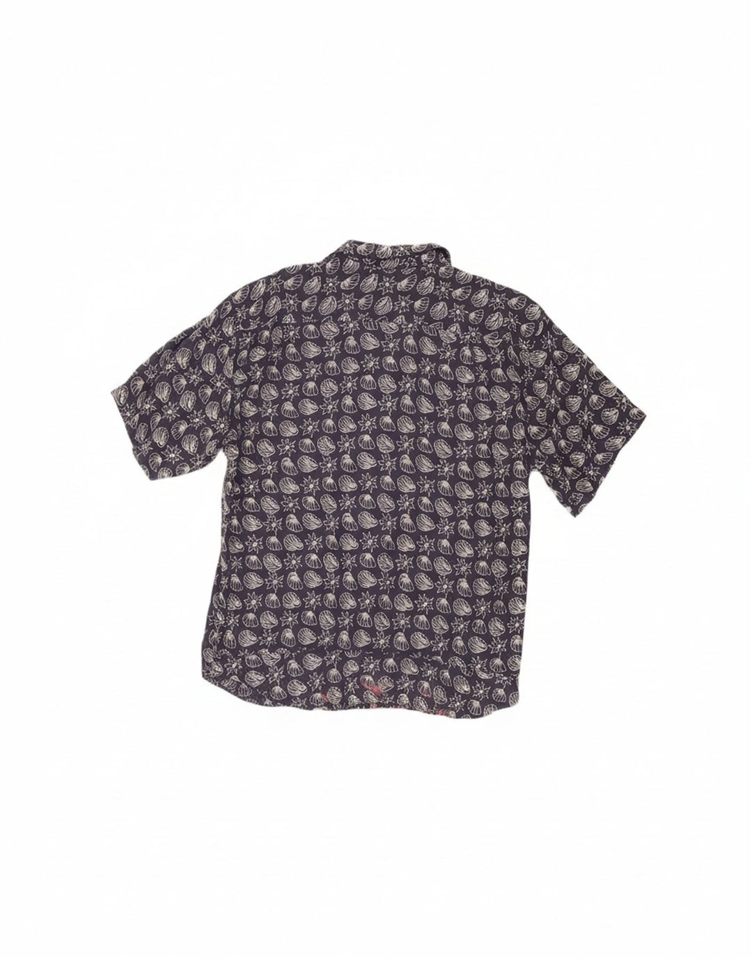 MANUEL RITZ PIPO Mens Abstract Pattern Shirt Size 39 Medium Navy Blue Vintage Manuel Ritz Pipo and Second-Hand Manuel Ritz Pipo from Messina Hembry 
