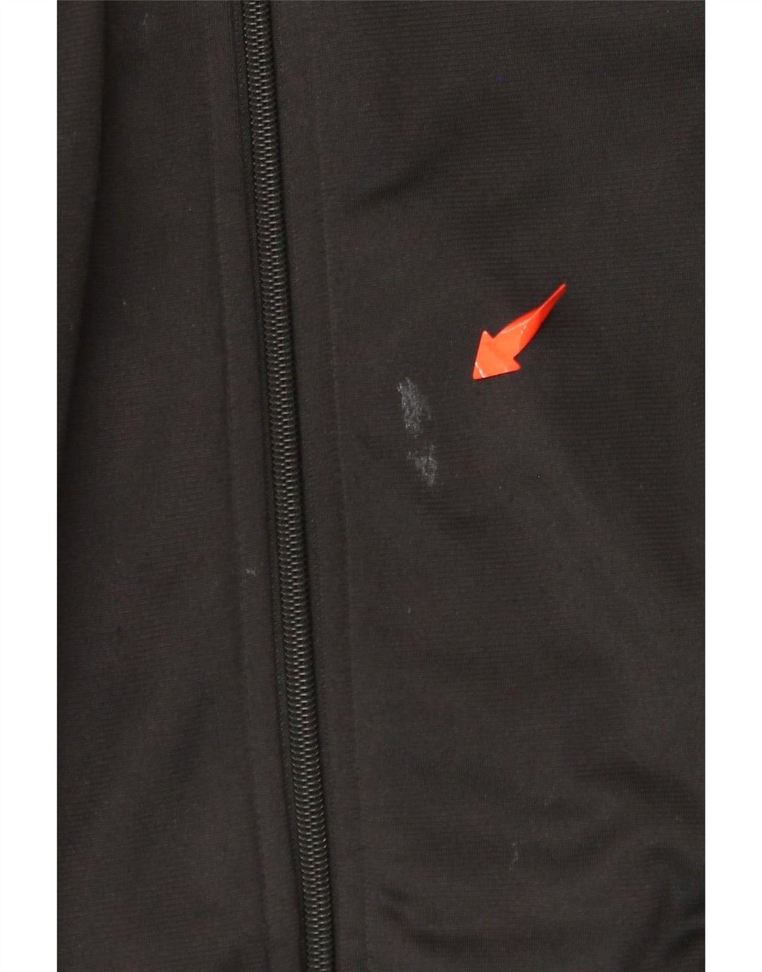 Jachetă de trening grafică REEBOK pentru bărbați, poliester mediu negru