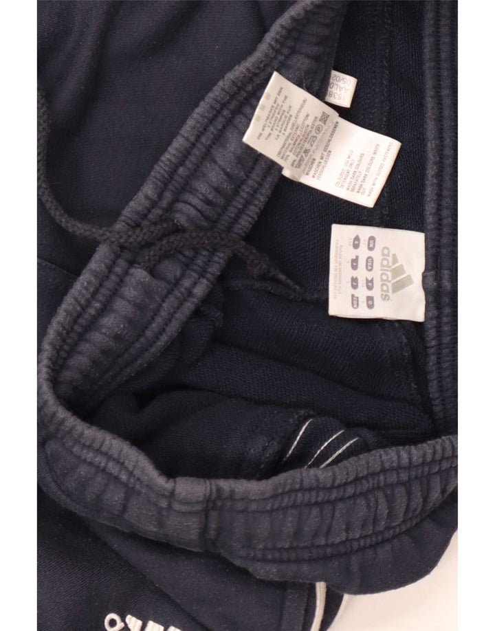 Pantaloni de trening pentru bărbați Adidas Pantaloni de jogging, mediu, bleumarin, bumbac
